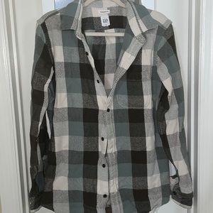 GAP green flannel